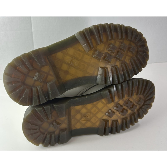 Dr. Martens Luana White Leather Lace Up Combat Ankle Boots AW004 Women’s Size 7 - Picture 15 of 16